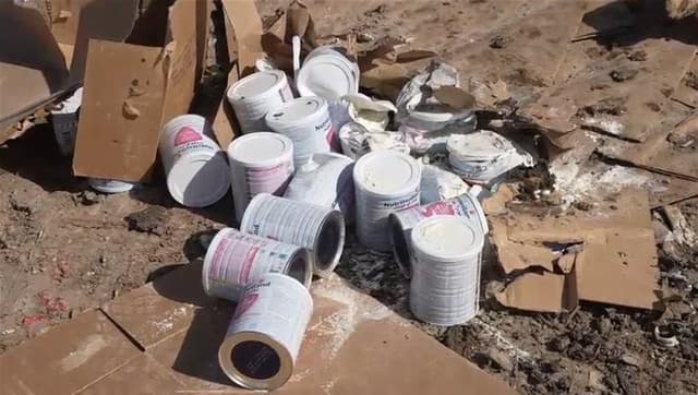نينوى.. ضبط وإتلاف أكثر من 60 طناً من حليب الأطفال غير المرخص صحياً