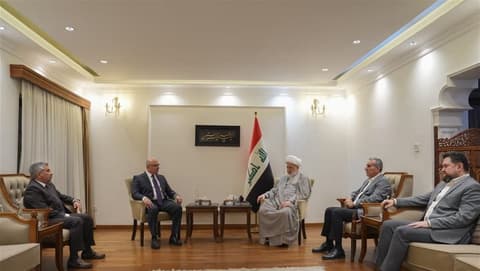 وزيرا التخطيط والثقافة يلتقيان الشيخ حمودي ويبحثون مستجدات الساحة الوطنية