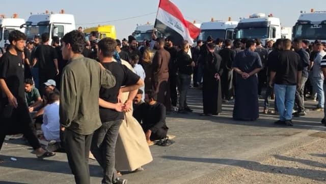 ميسان تمهل الحكومة حتى الخميس لفتح منفذ الشيب وتهدد بالعصيان المدني (فيديو)