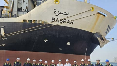 بعد توقف دام عقوداً.. الخط البحري العراقي يستأنف رحلاته التجارية (صور)