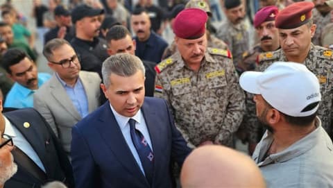 الزيدي يوفد ممثلين عنه إلى ساحة التحرير لاستلام مطالب المتظاهرين