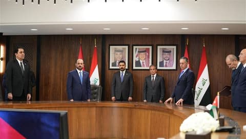 العراق والأردن يوقعان على 9 مذكرات تفاهم وبرامج تنفيذية