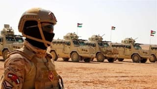 الجيش الأردني يعلن تنفيذ عملية ضد "أوكار إرهابية" جنوب سوريا