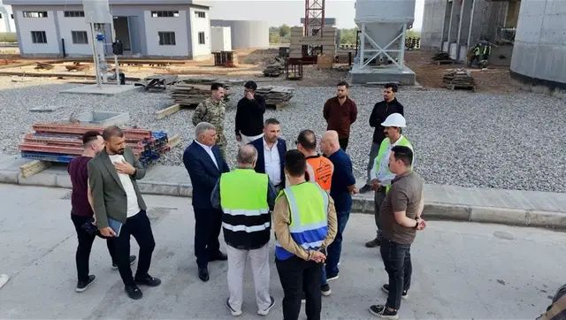 مدير عام المجاري يعلن نسب إنجاز مشروع محطة معالجة أيمن الموصل