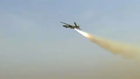تفجير طائرة مسيرة فوق الرياض