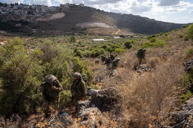 אירוע חריג בדרום הבקעה: כוחות הביטחון סורקים במרחב קאסר אל-יהוד