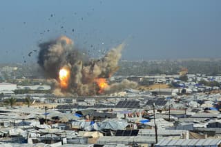לאחר שזיהו יציאה מפיר מנהרה: כלי טיס של חיל האוויר תקף שלושה מחבלים בחאן יונס