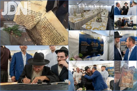 היסטוריה ב'קוסטרומה': חשיפת ספרי קודש בקירות המבנה וכתיבת ספר תורה