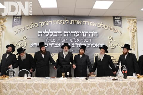 סיקור: הרה"צ אב"ד ויז'ניץ ביקר בעפולה עילית