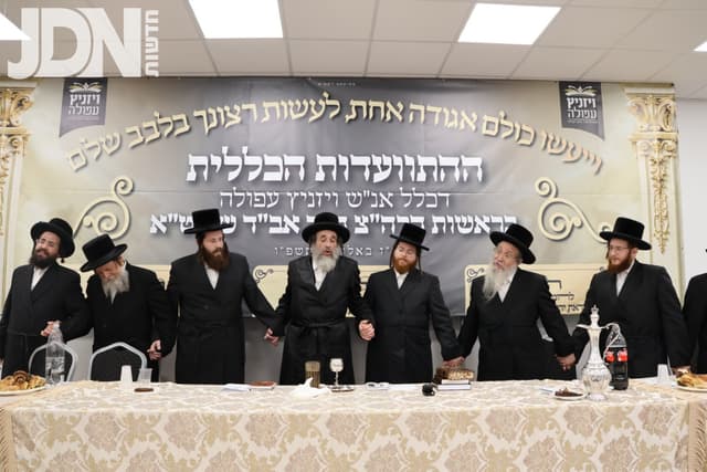 סיקור: הרה"צ אב"ד ויז'ניץ ביקר בעפולה עילית