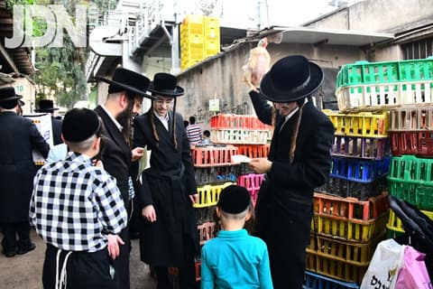 מָצָאתִי כֹפֶר • תושבי בני ברק במנהג הכפרות