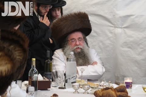 מעמד נעילת החג בחצה"ק לעלוב