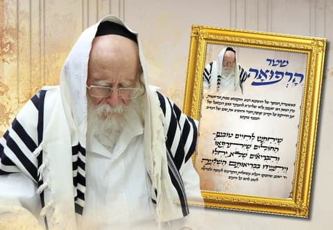 באשמורת הבוקר של הושענא רבא: מרן הגר"ש גלאי במעמד מרטיט לישועות בענייני רפואה