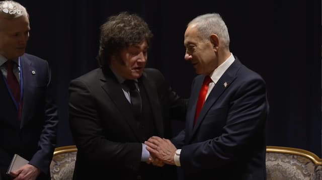 אחרי הנאום באו"ם: נתניהו נפגש עם מיליי ונשיאים מאמריקה הלטינית