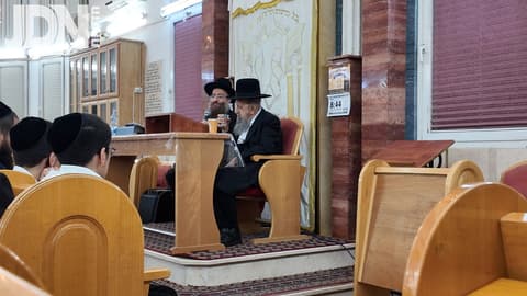 הגרב"צ מוצפי בשיחת חיזוק לקראת יום כיפור בקרית הרצוג
