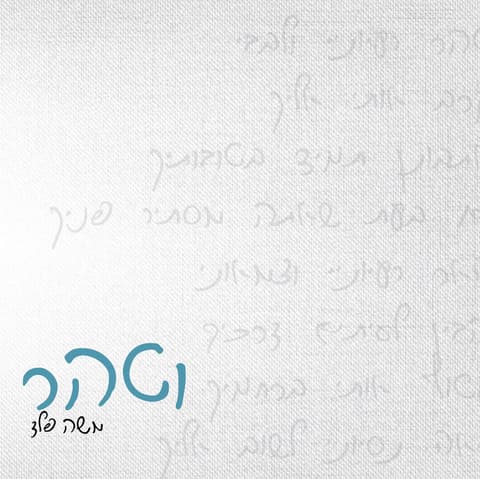 הזמר והיוצר משה פלד משיק סינגל חדש ומרגש בשם "וטהר"