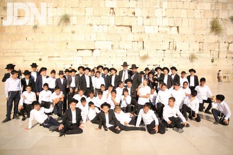 תלמידי ת"ת אוהלי אברהם ב"ב ערכו יום מיוחד של תפילה חיזוק וגיבוש בירושלים