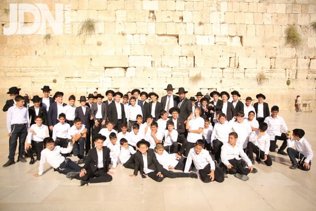 תלמידי ת"ת אוהלי אברהם ב"ב ערכו יום מיוחד של תפילה חיזוק וגיבוש בירושלים