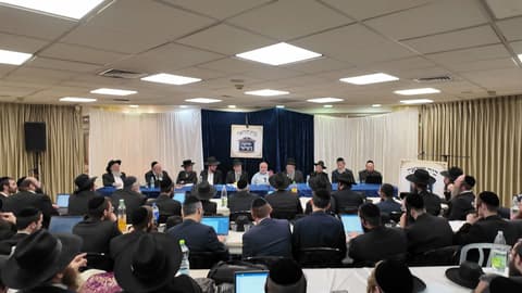 עשרות רבנים ומורי הוראה התכנסו השבוע לכינוס עיון ייחודי מבית "הוראה בישראל"
