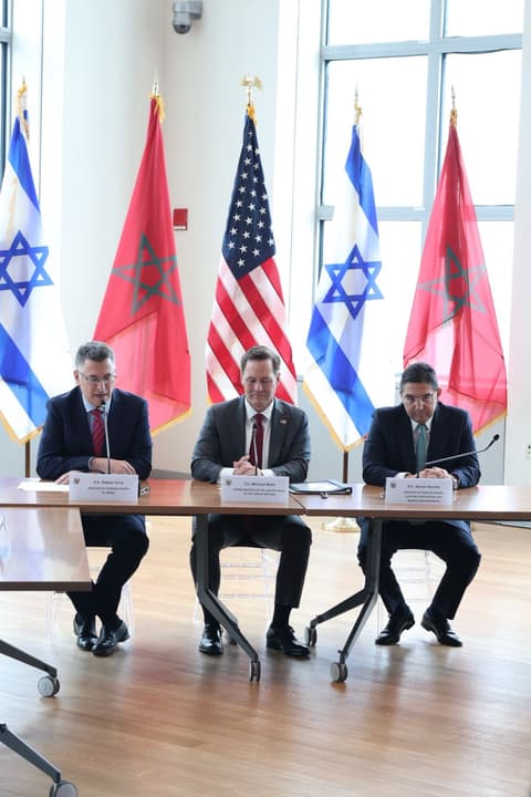 פסגה משולשת בניו יורק: ישראל ומרוקו מסכמות על שדרוג היחסים והרחבת הטיסות