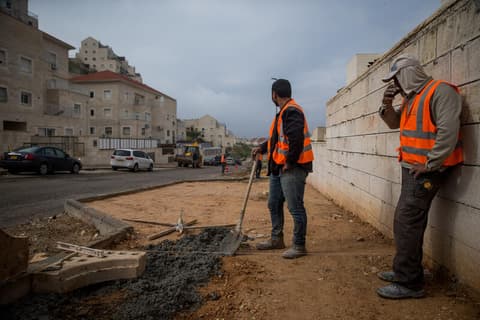 בעיר החרדית ביתר עילית: מעצר פועל פלסטיני שוהה בלתי חוקי בעיר