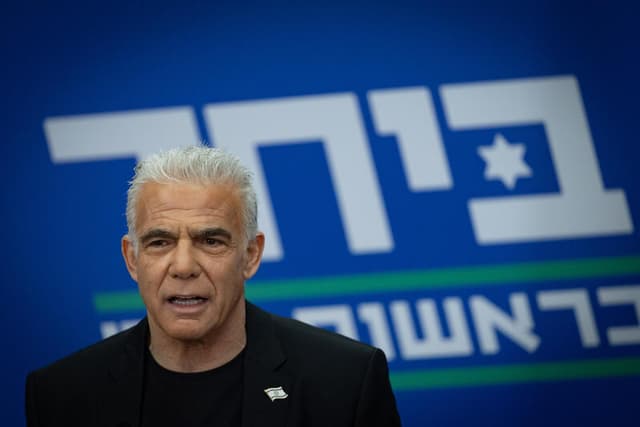 פסגת האופוזיציה אצל לפיד: ניסיון להפסקת האש במחנה ותיאום אסטרטגי לקראת הבחירות