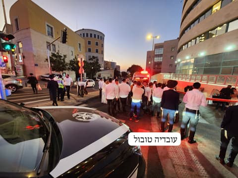 בהלה בירושלים: ניסה לשדוד אזרח באמצעות סכין, הנשדד ירה בשודד ופצע אותו באורח קשה
