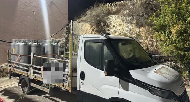 מעל חצי טון גז פיראטי המסוכן לסביבה נתפס בדלית אל כרמל במסגרת חקירת יאל"כ להב 433
