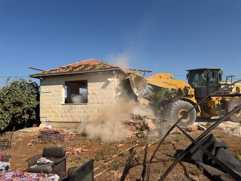 מבצע משילות בצפון השומרון: הריסת עשרות מבנים בלתי חוקיים
