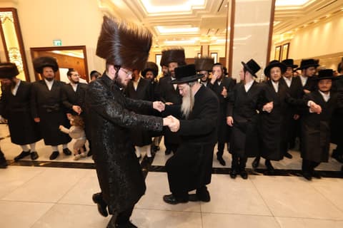 גלריה: שמחת נישואיו של איש היח"צ משה רוטנברג