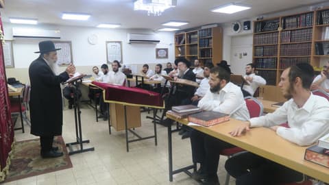 קול התורה נשמע בבית שאן: הגר"ש שטיינמן בביקור בקהילה המתפתחת