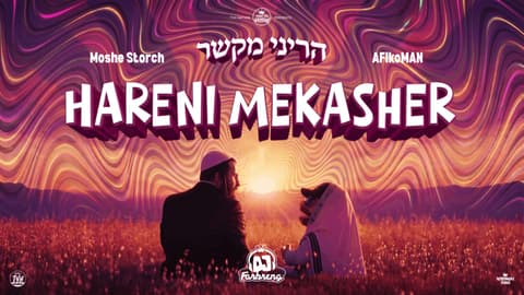 משה שטורך, DJ Farbreng ואפיקו-מן שרים: "הריני מקשר עצמי"
