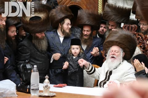 מעמד ה'חלאקה' לנכד האדמו"ר מפרמישלאן