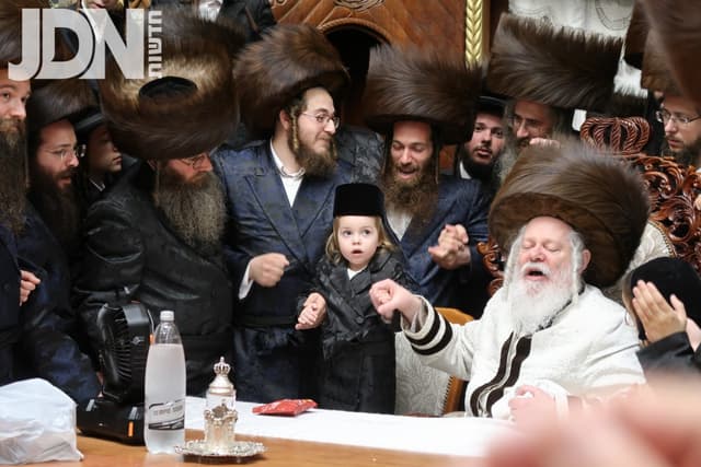 מעמד ה'חלאקה' לנכד האדמו"ר מפרמישלאן