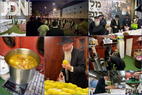 מאשמורת הבוקר עד אישון ליל: מערך הכנסת האורחים שובר שיאים בסוכת הענק בבירת רוסיה
