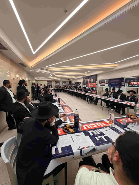 יורדים לשטח יו"ר יהדות התורה והחכי"ם פותחים את מטות הבחירות ברחבי הארץ – וגם פתיחת המטות המרכזיים בבעלז וויזניץ' סיקור מקיף