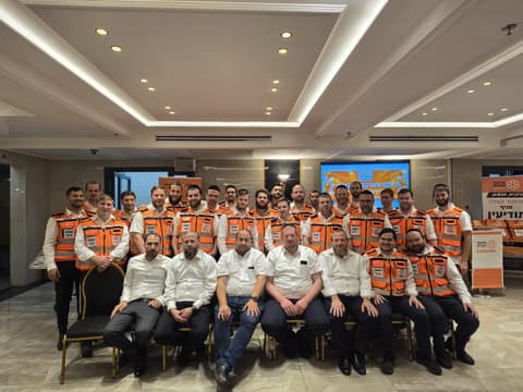 חיזוק למערך חירום במודיעין עילית: סיום קורס חובשים של יחידת 'כח הצלה' באיחוד הצלה