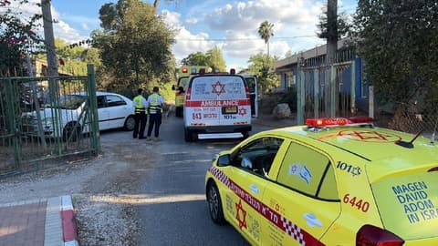 הולכת רגל כבת 70 נפצעה קשה מפגיעת רכב בעמק יזרעאל