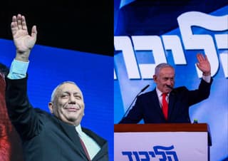 לאחר ספירת 77% מהקולות: גוש נתניהו עם 54 מנדטים, ש"ס עם 7 בלבד