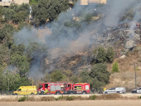 מטוס קל התרסק: גבר כבן 70 נהרג, צעיר בן 34 נפצע קשה