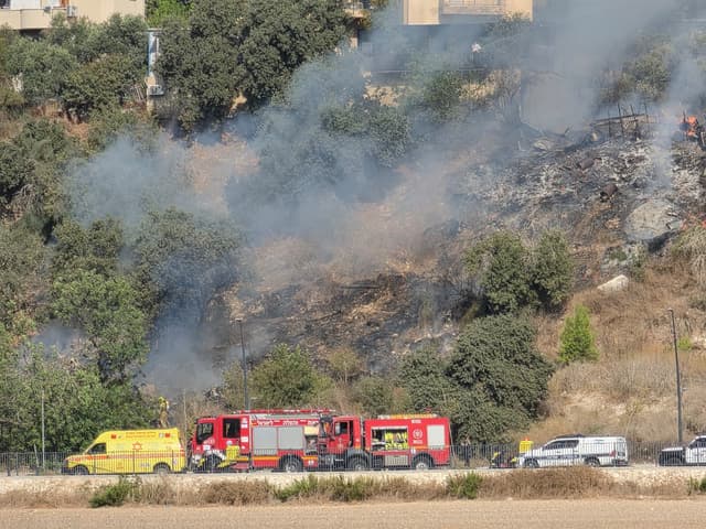 מטוס קל התרסק: גבר כבן 70 נהרג, צעיר בן 34 נפצע קשה