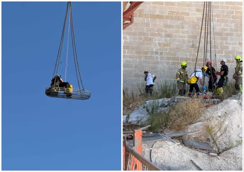 פצוע אנוש בנפילה לבור בעומק כ-20 מטרים; רופא בכיר הוזעק לזירה