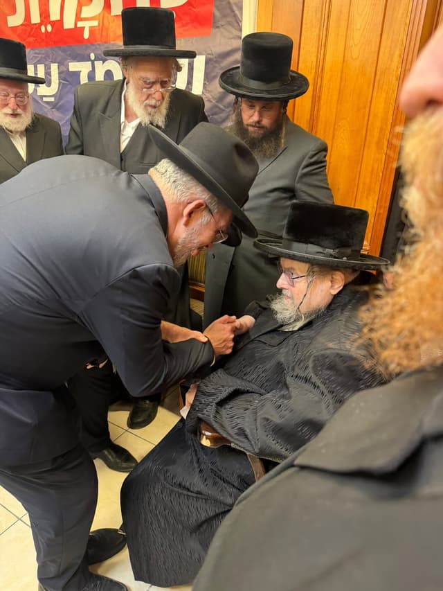 יו"ר יהדות התורה בכינוס הבחירות בבעלזא: "בלמנו למעלה מ-40 חוקים של נישואים אזרחיים וחוק חזיר"