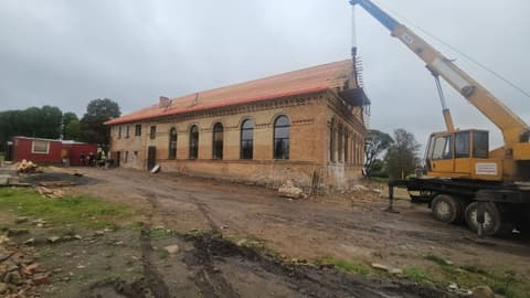 היסטוריה בראדין: היכל הישיבה העתיק שוחזר מחדש