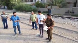 الداخلية: شرطة سكك الحديد تنسق مع بلدية الدورة لإزالة المعابر غير النظامية