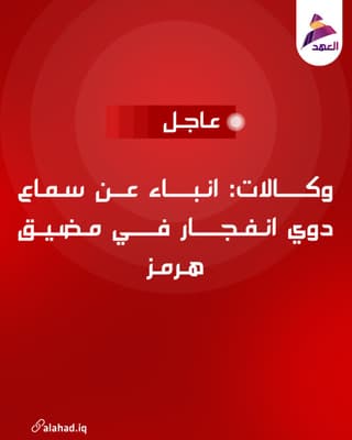 وكالات: انباء عن سماع دوي انفجار في مضيق هرمز