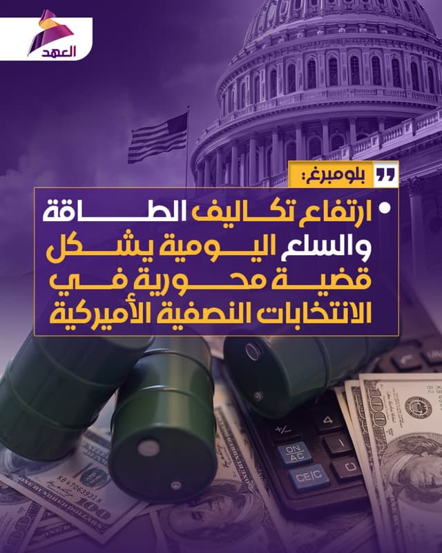 بلومبرغ: ارتفاع تكاليف الطاقة والسلع اليومية يشكل قضية محورية في الانتخابات النصفية الأميركية
