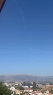 الاحتـ.,ـلال الاسرائيلي يطلق صواريخ اعتراضية في شمال فلسطين بسبب إنذار كاذب