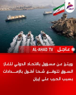 رويترز عن مسؤول بالاتحاد الدولي للغاز: السوق تتوقع شحا أطول بالإمدادات بسبب الحرب على إيران
