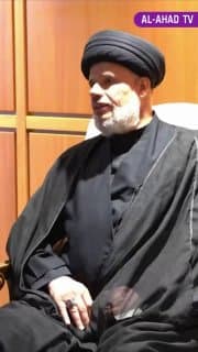 من بيروت.. نائب الأمين العام لحركة عصائب أهل الحق السيد محمد الطباطبائي: قوة حزب الله تزداد يوماً بعد يوم